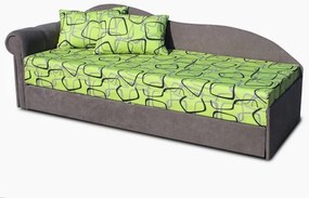 Pat de o persoană (canapea) 70 cm Lane II (gri 81 + Dodo 1027) (S). Promo -8%. 793131