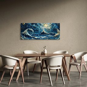 Tablou - Pictura cerului și a mării (120x50 cm)
