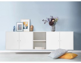 Bibliotecă albă suspendată 220x61 cm Mistral – Hammel Furniture