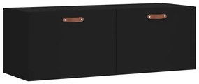 830109 vidaXL Dulap de perete, negru, 100x36,5x35 cm, lemn compozit