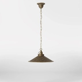 Pendul stil industrial din alama personalizabila Alice 35cm