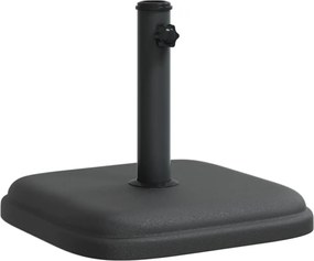 vidaXL Suport umbrelă pentru stâlpi Ø32/35/38 mm, 11 kg, pătrat