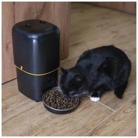 Hrănitor automat 4 l/5V/3xD negru Wi-Fi