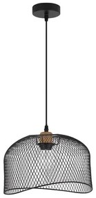 Lustra/Pendul design decorativ modern LYRON negru