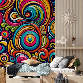 Fototapet - Spirale multicolore (147x102 cm)