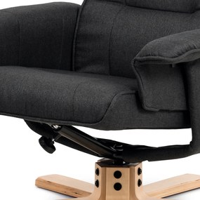 Scaun reglabil cu suport pentru picioare GREY2,gri