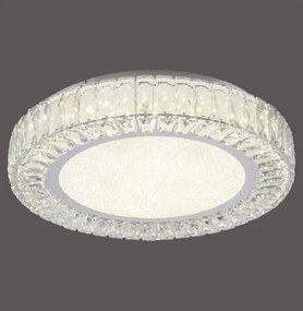 JUST LIGHT. 15222-17 - Plafonieră LED KULUNKA LED/46W/230V crom