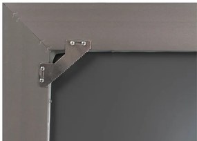 Oglinda dreptunghiulara cu rama din polistiren maro închis Scott, 79,5cm (L) x 59,5cm (L) x 5,2cm (H)