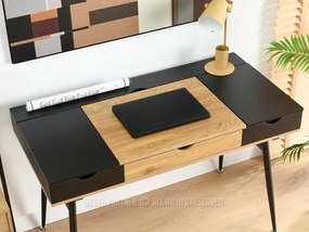 Masă PC Baiden (stejar negru + negru). 1109732