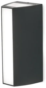 Aplica LED de perete exterior, protectie IP65, Mood antracit