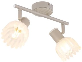 Globo PLANTA 54317-2 - Lampă spot 2xE14/40W/230V