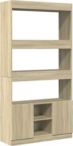 vidaXL Dulap înalt, stejar sonoma, 92x33x180 cm, lemn prelucrat
