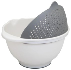 Bol cu strecurătoare 2 în 1 Metaltex, Ø 28 cm