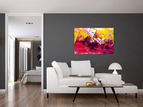 Tablou cu abstracție - pictura (90x60 cm)