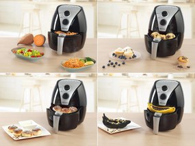 Friteuză cu aer cald, Air Fryer BLACK