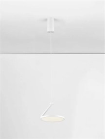 Pendul LED design ambiental Opi alb