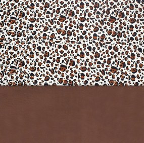 Cearsaf patut Jollein, Leopard / 120x150 cm