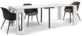 Consola extensibila tip masa Marina - ALB FRASIN - 295 cm/90cm - 12