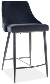 Scaun tip bar Polly (Negru). 1050710
