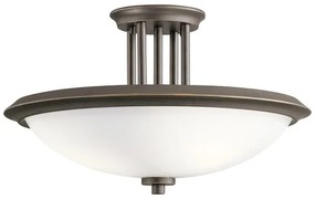 Lustră aplicată Kichler KL-DREYFUS-SFOZ DREYFUS 3xE27/60W/230V bronz