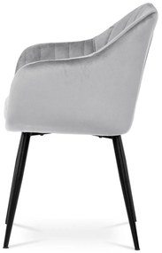 Scaun sufragerie Prevalecio (argintiu). 1120638