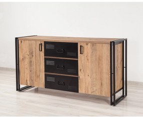 Consolă Cosmo Rio Atlantic Pine Negru