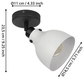 Spot Eglo 43827 MATLOCK 1xE27/40W/230V