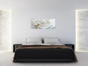 Tablou – Arborele vieții 3D elegant (120x50 cm)