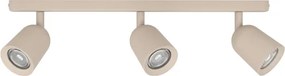 Eglo 902345 - Plafonieră CAMALDOLI cu 3 spoturi, GU10, 10W, 230V, bej