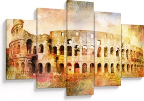Tablou - Pictură digitală, Colosseum, Roma, Italia (150x105 cm)