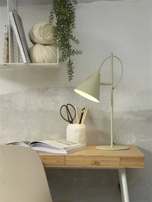 Veioza/Lampa de masa din metal Lisbon soft green