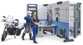Bruder 62732 BWorld Secție de poliție cumotocicletă, 1:16