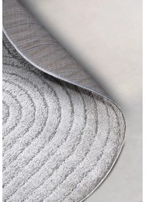 Covor gri deschis rotund ø 200 cm Panglao New York Light Grey – Elle Decoration