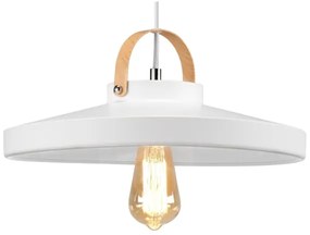 Lustră pe cablu NEXT 1xE27/60W/230V alb