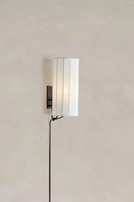 Markslöjd 108960 - Lampă de perete HIKARI 1xE27/60W/230V alb/negru