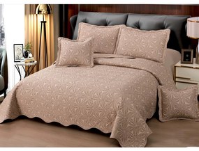 Cuvertura bumbac 100%, 5 piese, pat 2 persoane, 230x250 cm, CB251