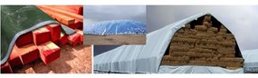 ShopJK PRELATĂ MARO - ARGINTIE 4X5 M 210G/M2