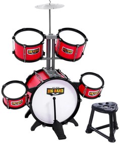 Set tobe de jucarie cu scaun, visiniu