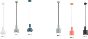 Lustra cu 3 pendule design minimalist SINES alb