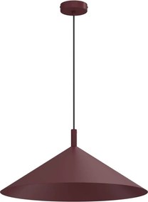 Lustră suspendată pe cablu ANEGA, 1xGX53/15W/230V, Ø 50 cm, burgund