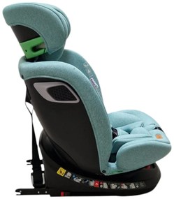 Scaun Auto cu Isofix Baby Care™ BS10P, Cu rotire 360 grade, Omologare R-129 i-Size, 0-36 kg, Tetiera reglabila, Transformabil in scoica auto, Sistem