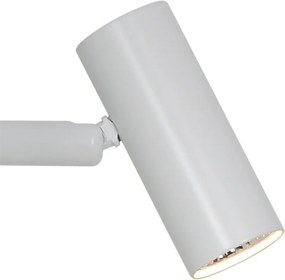 Aplica de perete cu spot LED directionabil Omari Round alb