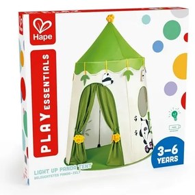 Cort pentru copii Hape cu iluminare LED - Panda