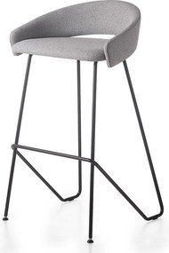 Kimmi lemn masiv Stool – Scaun bar birou
