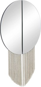 Oglinda cu franjuri decorative Franka 30,6/1,8/45,7 cm