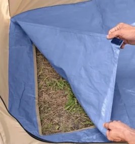 Cort de schimbător pentru drumeții 190 x 110 cm