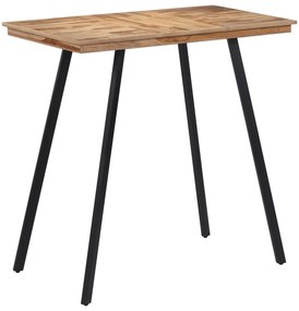 vidaXL Masă de bar, 110x55x105 cm, lemn masiv de tec