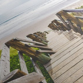 Tablou - Intare pe plaja (90x60 cm)