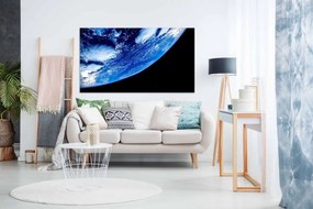 Tablou terra albastra imagine satelit - 90x60cm