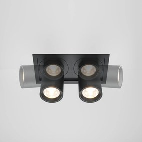 Spot LED incastrabil rotativ retractabil Hidden 2 negru